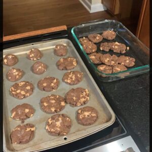 Brian's Homemade Chocolate Peanut Butter Cookies